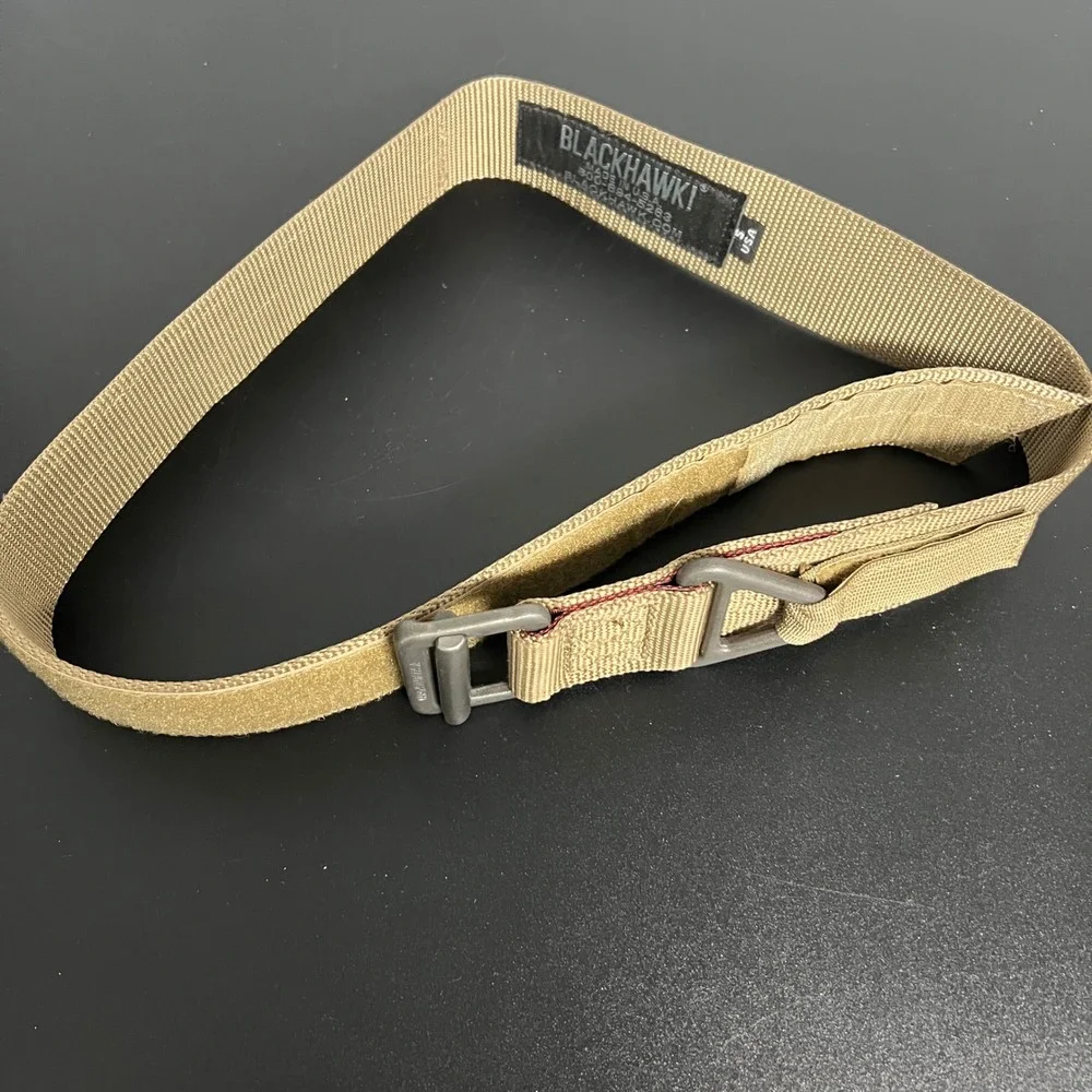 Blackhawk CQB Rescue Rigger Belt Coyote Tan Small Nylon Tactical Made in USA